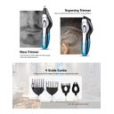 Ver imagem 6 de Máquina Cortar Cabelo Nariz Barba Profissional Kemei sem Fio