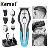Máquina Cortar Cabelo Nariz Barba Profissional Kemei sem Fio - 2