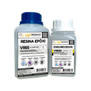 Ver imagem 1 de Resina Epóxi P/ Joias Afetivas Vr50 0,500kg Baixa Espessura