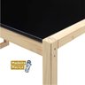 Conjunto Mesa de Jantar e 2 Bancos Madeira Maciça Guará Cabecasa Madeiramadeira - 7