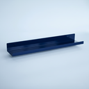 Ver imagem 1 de Prateleira Chapa Metal Azul Marinho 50cm