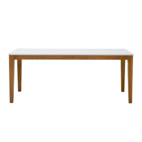 Mesa de Jantar Retangular para 6 Lugares 190cm City - Iaza Moveis