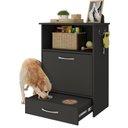 Ver imagem 1 de Balcão Multiuso/comedouro para Cães e Gatos Multimóveis Mp6026 Preto