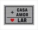 Ver imagem 1 de Tapete Capacho Casa + Amor