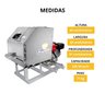 Engenho de Cana Fc200 Rolo Inox com Motor Combustão Gasolina Copametal - 3