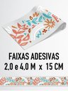 Ver imagem 5 de Faixa Decorativa Adesiva (autocolante) - Folhagem Abstrato