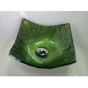 Ver imagem 2 de Cuba De Apoio Vidro Quadrada 35cm - Funda
