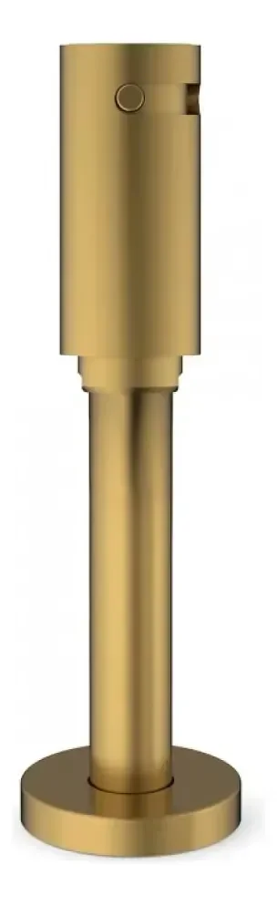 Torneira de Lavatório com Bica Baixa Basic Gold Matte Dourado Fosco - Celite - 3