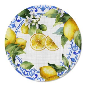 Capa de Sousplat Limão Siciliano 534214 2und 35cm Belchior