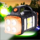 Ver imagem 4 de Lanterna Led Recarregável Holofote Usb Energia Solar