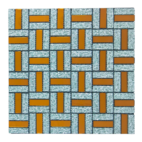 Pastilha Adesiva Vidro Decoração Banheiro Cozinha Cobre/esp