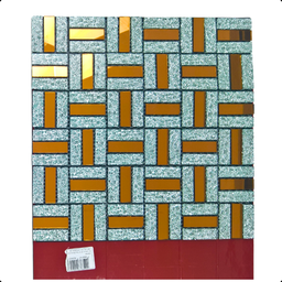 Pastilha Adesiva Vidro Decoração Banheiro Cozinha Cobre/esp - 8