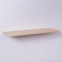Ver imagem 2 de Kit com 3 Prateleiras 40 X 20cm Suporte Invisivel - Cor Carvalho Treviso (madeira Clara)