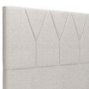 Ver imagem 7 de Cabeceira Cama Box Casal 140 cm Aurora W01 Linho Champagne - Lyam Decor