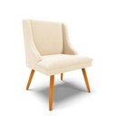 Ver imagem 1 de Cadeira Sala de Jantar Pé Palito Castanho Liz Bouclê D03 - D'rossi