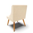 Ver imagem 7 de Cadeira Sala de Jantar Pé Palito Castanho Liz Bouclê D03 - D'rossi