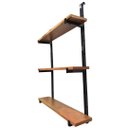 Ver imagem 6 de Estante para Casa com 3 Prateleiras de Madeira 70cm