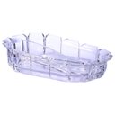 Ver imagem 1 de Saladeira Petisqueira em Acrílico Alto Brilho Com Divisória