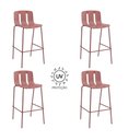 Ver imagem 3 de Kit 4 Banquetas Cadeira para Cozinha Bancada Gourmet Linea Rivatti