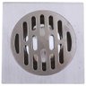 Ralo 10x10 Aço Inox Banheiro Lavabo Varanda Resistente Seguro Higienico Anti Corrosao - 10