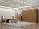 Ver imagem 1 de Guarda Roupa Casal Royal 6 Gavetas Novo Horizonte Cumaru