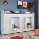 Ver imagem 7 de Cama de Solteiro Articulável Horizontal Branca Hanover Mdp Dobrável Decoração Art In Móveis