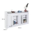 Ver imagem 6 de Cama de Solteiro Articulável Horizontal Branca Hanover Mdp Dobrável Decoração Art In Móveis