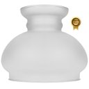 Ver imagem 1 de Cupula de Vidro Liso Fosco 13,5 para Lustre e Candelabro