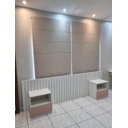 Ver imagem 4 de Persiana Romana Blackout Lar 1,40 X 1,40 Alt Premium Bege
