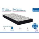 Ver imagem 6 de Cama Box Queen: Colchão Ortopédico Ortobom D45 Airtech 150 + Base Crc Suede Black (158x198)