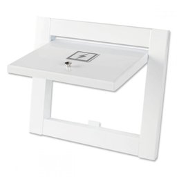 Visor Luz Energia Linear Hat Branco Fosco Top Design - 4
