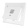 Visor Luz Energia Linear Hat Branco Fosco Top Design - 5