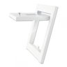 Visor Luz Energia Linear Hat Branco Fosco Top Design - 3