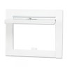 Visor Luz Energia Linear Hat Branco Fosco Top Design - 2