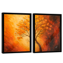 Ver imagem 1 de Quadro Decorativo Árvore da Vida Espatulada Duo