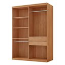 Ver imagem 5 de Guarda-Roupa Solteiro 100% MDF com 4 Portas e 2 Gavetas Multimóveis CR35517 Madeirado