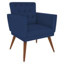 Ver imagem 2 de Kit 4 Poltronas Nina com Capitone - Azul Marinho