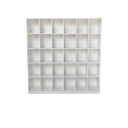 Ver imagem 3 de Armário Colmeia Expositor Multiuso Nicho Closet Lojas Roupas 30 Nichos Branco