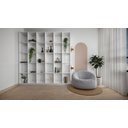 Ver imagem 1 de Armário Colmeia Expositor Multiuso Nicho Closet Lojas Roupas 30 Nichos Branco