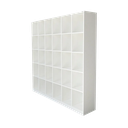 Ver imagem 2 de Armário Colmeia Expositor Multiuso Nicho Closet Lojas Roupas 30 Nichos Branco