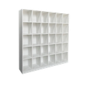 Ver imagem 4 de Armário Colmeia Expositor Multiuso Nicho Closet Lojas Roupas 30 Nichos Branco