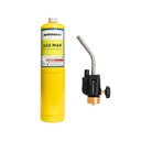 Ver imagem 1 de Kit Maçarico Manual de Acendimento Automático + Cilindro de Gás Map 400g