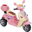 Ver imagem 1 de Moto Elétrica Lambreta 6v Rosa Bel