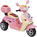 Ver imagem 1 de Moto Elétrica Lambreta 6v Rosa Bel