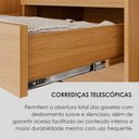 Ver imagem 7 de Guarda Roupa Casal Lizz 6 Portas de Bater MDF Hannover Casa D Móveis