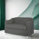 Ver imagem 3 de Namoradeira Decorativa Reforçada Recepção Suede Cinza