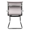 Ver imagem 5 de Kit 2 Cadeiras Presidente Esteirinha Baixa com Base Fixa