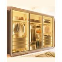Ver imagem 2 de Guarda Roupa Reflecta 3 Portas Correr com Pés e Led Matt Cor:off White