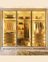 Ver imagem 3 de Guarda Roupa Reflecta 3 Portas Correr com Pés e Led Matt Cor:off White