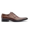Sapato Social Masculino Oxford Laser Couro Marrom 306 - 42 - 1
